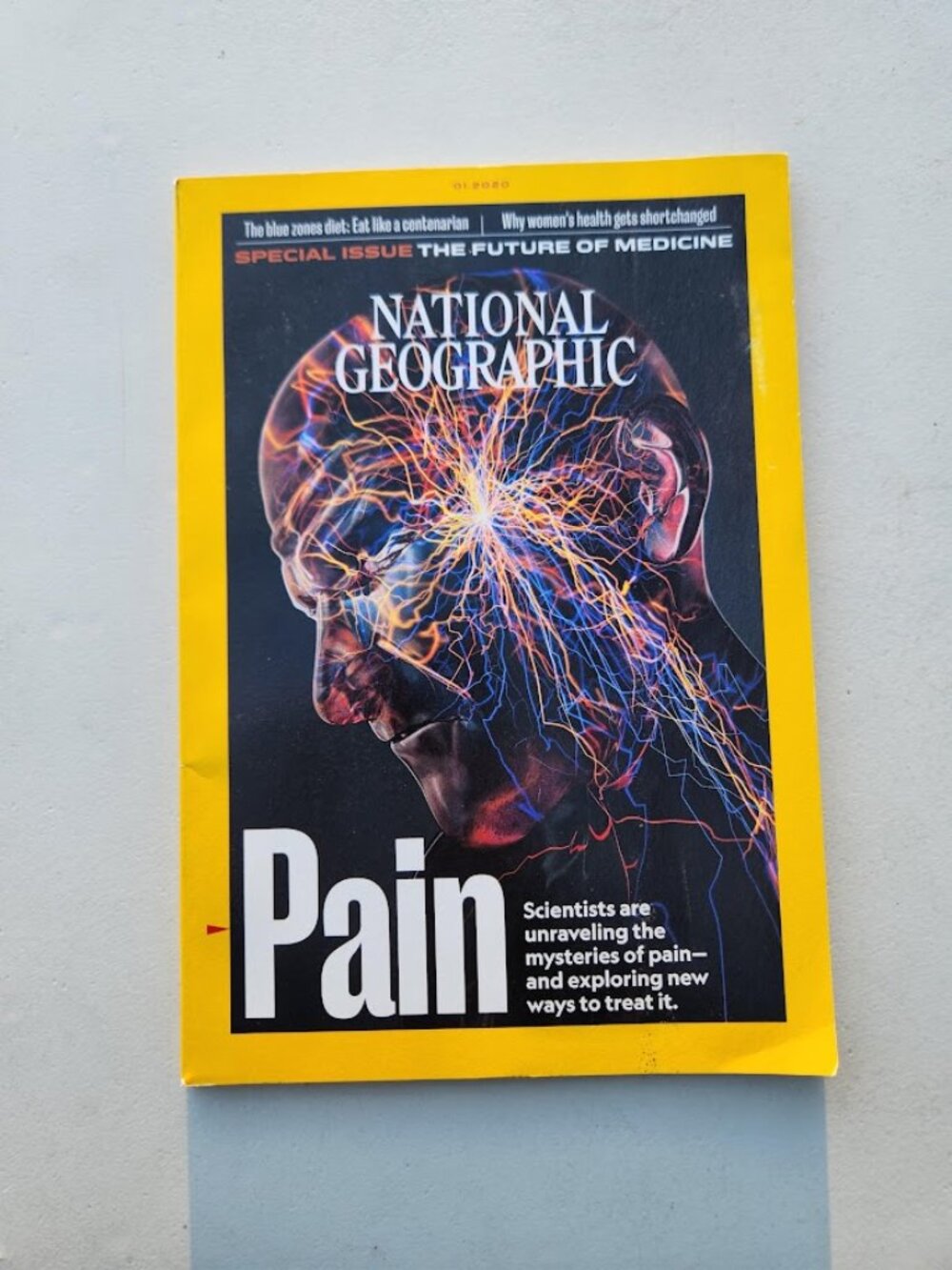 National Geographic Magazine January 2020a Reading Material Collage